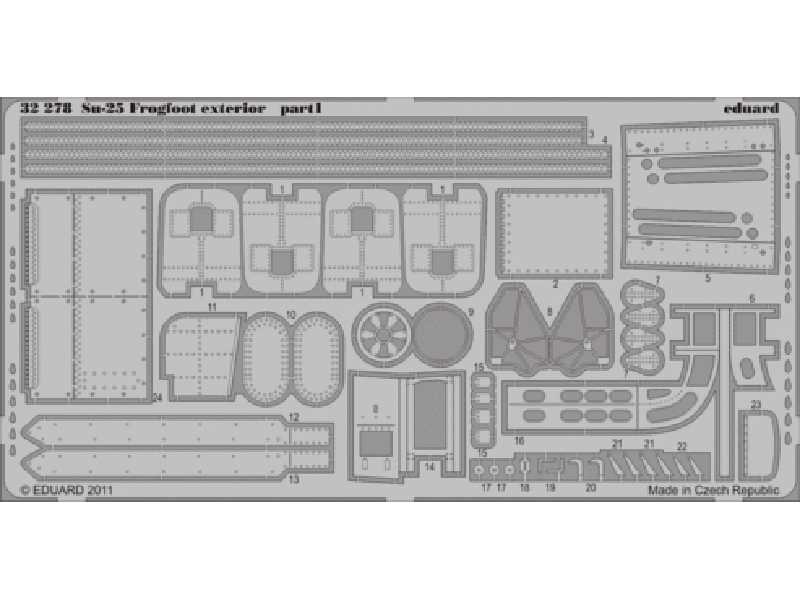 Su-25 Frogfoot exterior 1/32 - Trumpeter - image 1