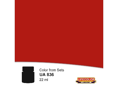 Ua836 - Rosso Fegato Chiaro Satin - image 1