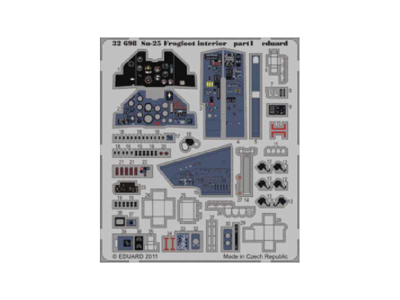 Su-25 Frogfoot interior S. A. 1/32 - Trumpeter - image 1