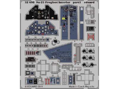 Su-25 Frogfoot interior S. A. 1/32 - Trumpeter - image 2