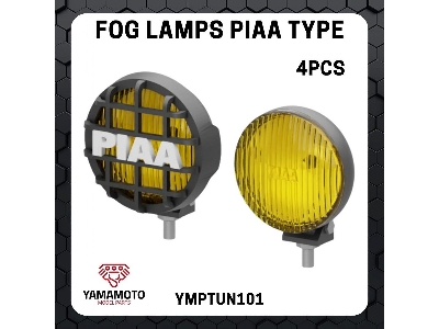 Fog Lamps Piaa Type (4pcs) - image 1