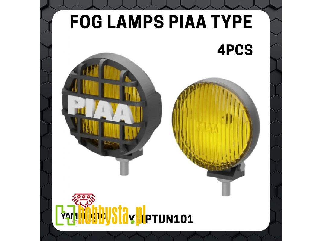 Fog Lamps Piaa Type (4pcs) - image 1