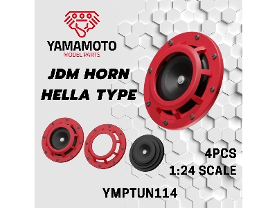 Jdm Horn - Hella Type (4pcs) - image 1