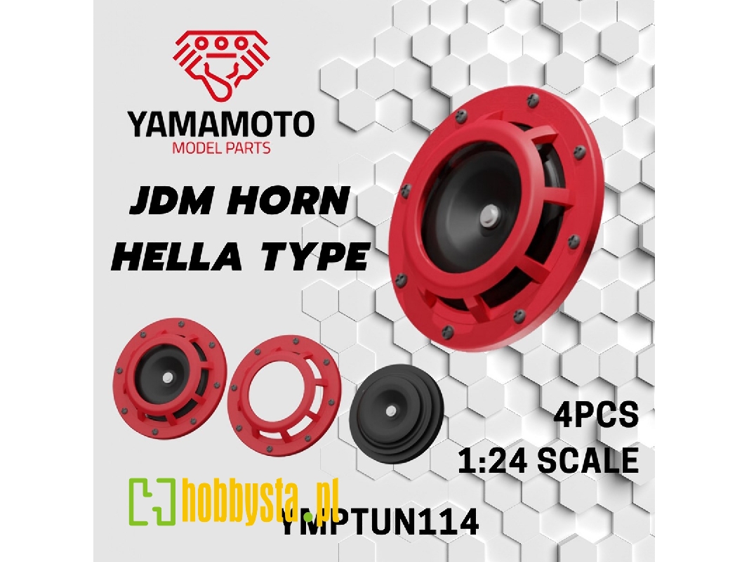 Jdm Horn - Hella Type (4pcs) - image 1