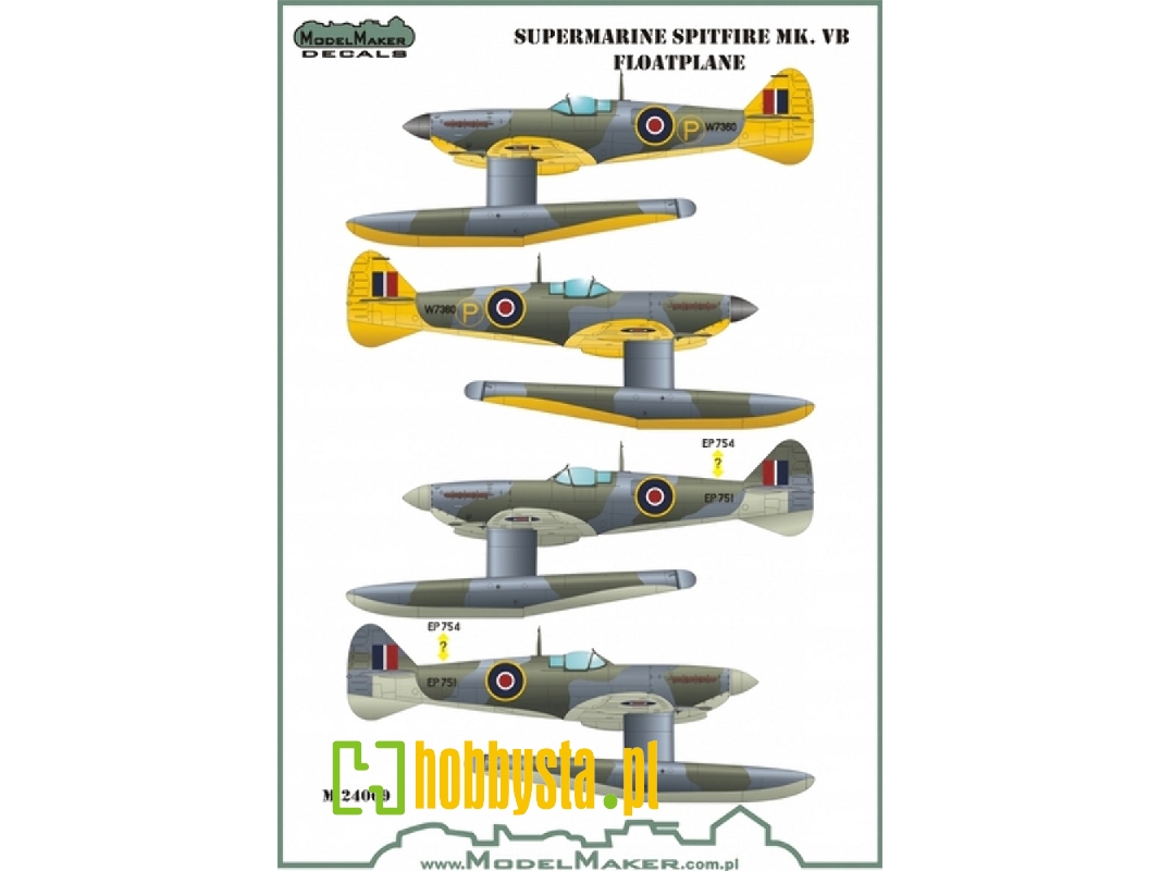 Spitfire Floatplane Masks Fot Trumpeter Model - image 1
