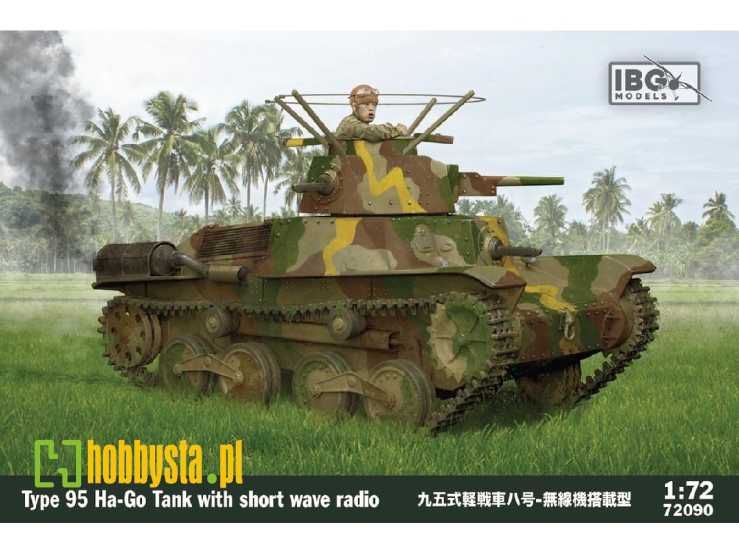 Type 95 Ha-go Japanse Tank With Short Wave Radio - image 1