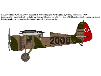 PZL P.24A/F Fighter in Turkish Service - image 2