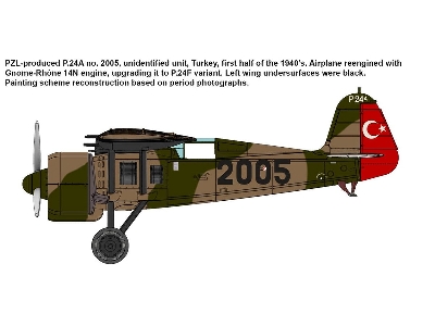 PZL P.24A/F Fighter in Turkish Service - image 5
