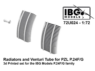 Radiators And Venturi Tube For Pzl P.24 F/G - image 1
