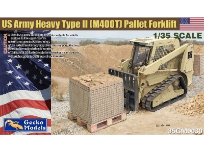 Us Army Heavy Type Ii (M400t) Pallet Forklift - image 1