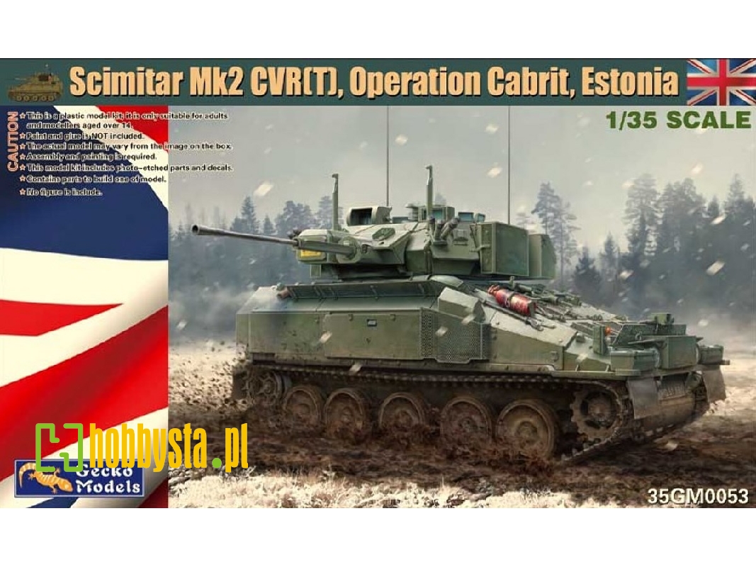 Scimitar Mk2 Cvr(T), Operation Cabrit, Estonia - image 1