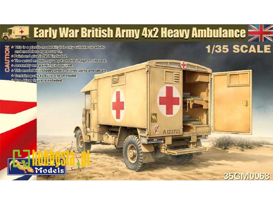 Early War Austin K2y Heavy Ambulance - image 1