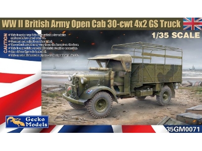 Wwii British Army Open Cab 30-cwt 4x2 Gs Truck - image 1