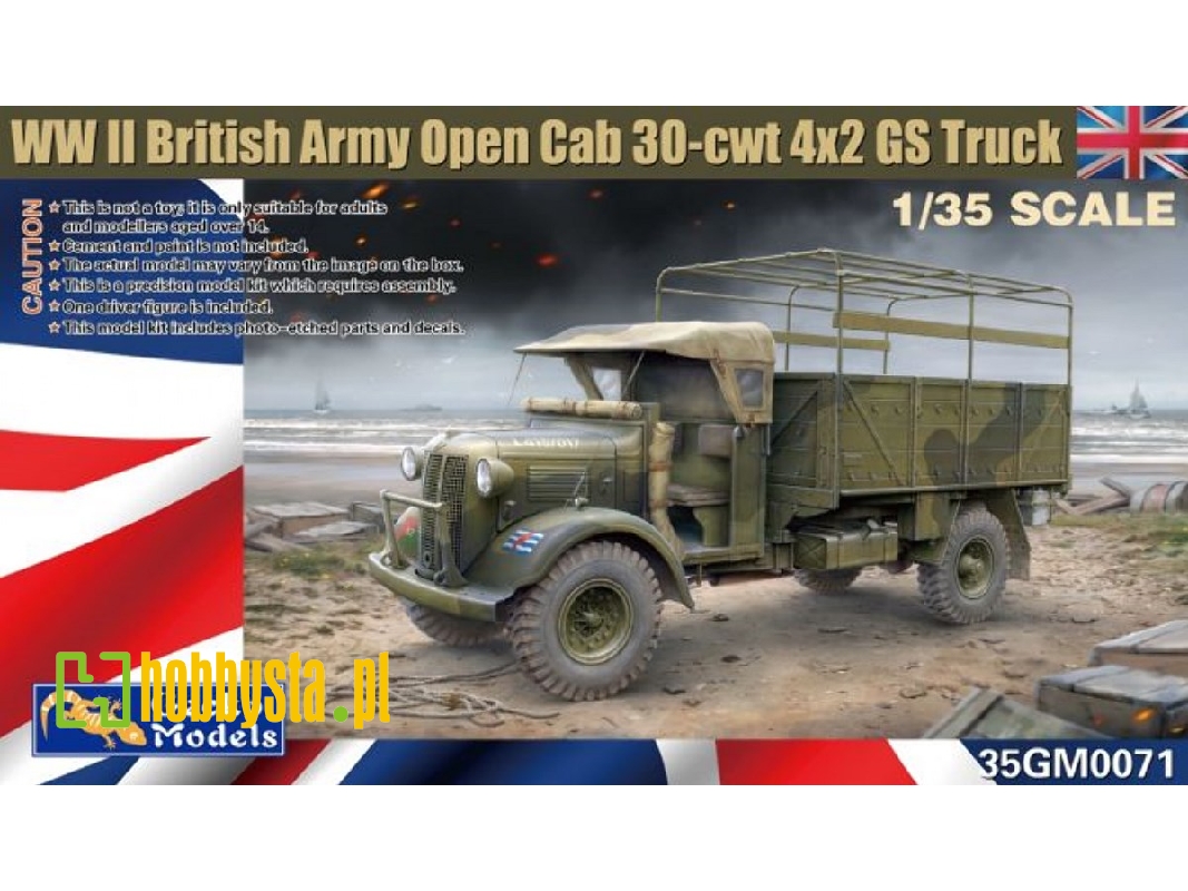 Wwii British Army Open Cab 30-cwt 4x2 Gs Truck - image 1 Wwii British Army Open Cab 30-cwt 4x2 Gs Truck - image 1