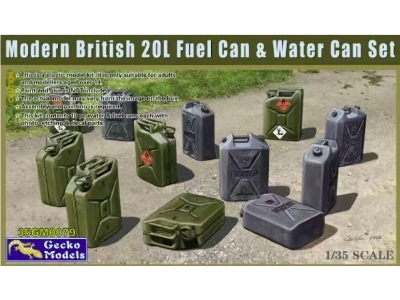 Modern British 20l Fuel Can And Water Can Set - image 1