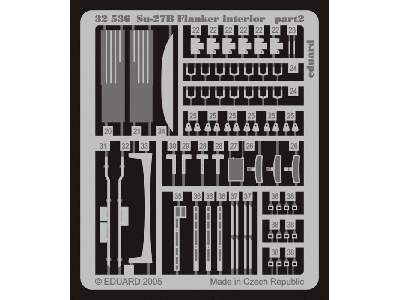 Su-27 Flanker B interior 1/32 - Trumpeter - image 3