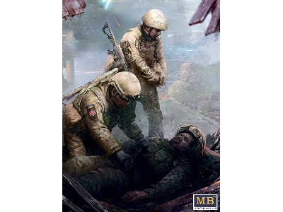 Russian-Ukrainian War series,&nbsp;Kit № 8. On the battlefield. Ukrainian&nbsp;military medics - image 1