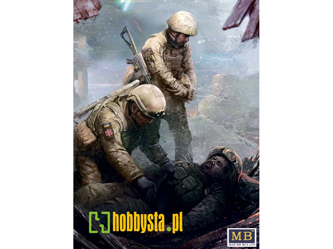 Russian-Ukrainian War series,&nbsp;Kit № 8. On the battlefield. Ukrainian&nbsp;military medics - image 1
