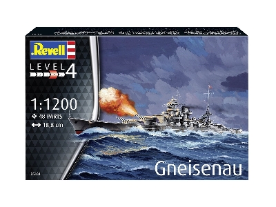 Battleship Gneisenau Model Set - image 3