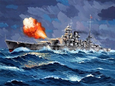 Battleship Gneisenau Model Set - image 5