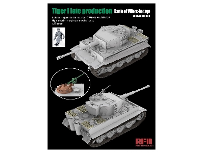 Tiger I Late Production Battle of Villers-Bocage Limited Edition  - image 3