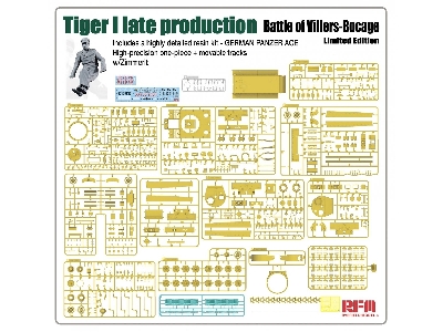 Tiger I Late Production Battle of Villers-Bocage Limited Edition  - image 5