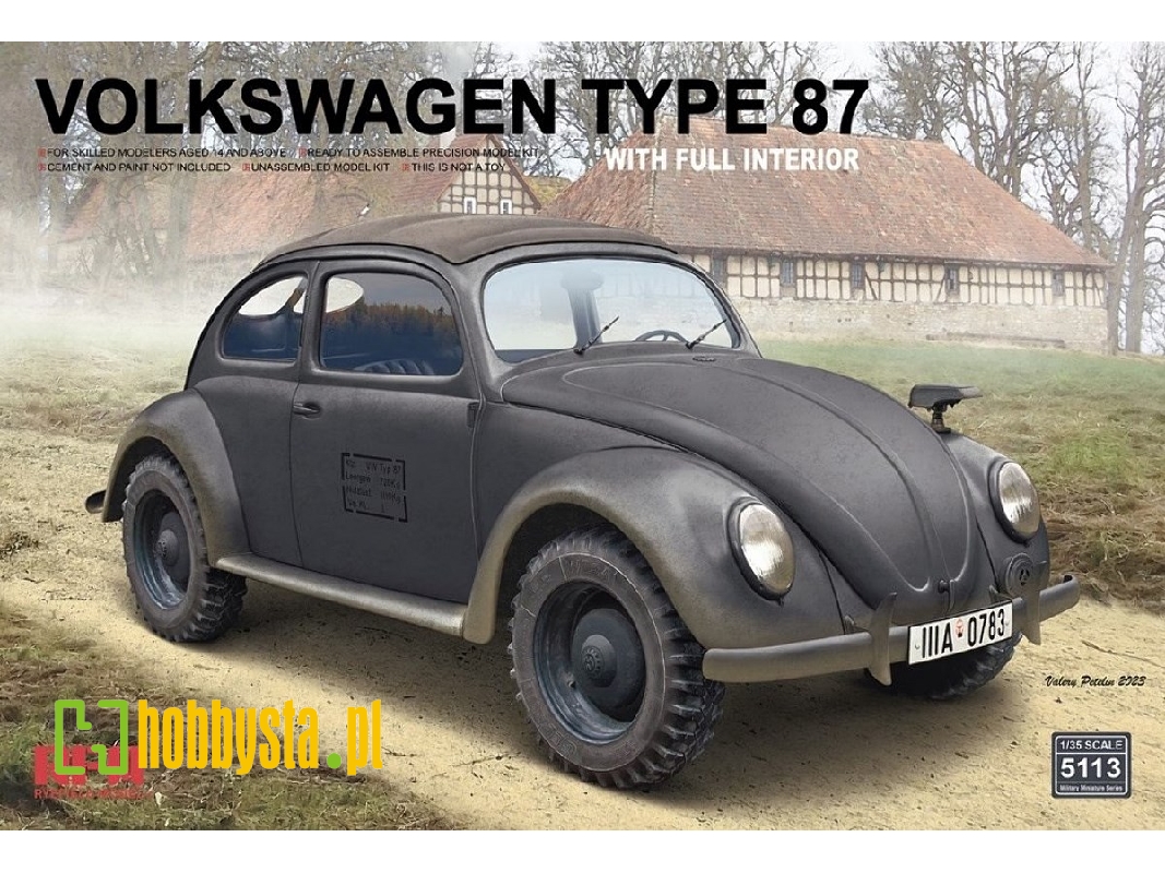 Volkswagen Type 87 w/full interior  - image 1