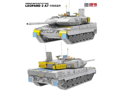 Upgrade Set For German Main Battle Tank Leopard 2 A7 (Rfm-5108) - image 1