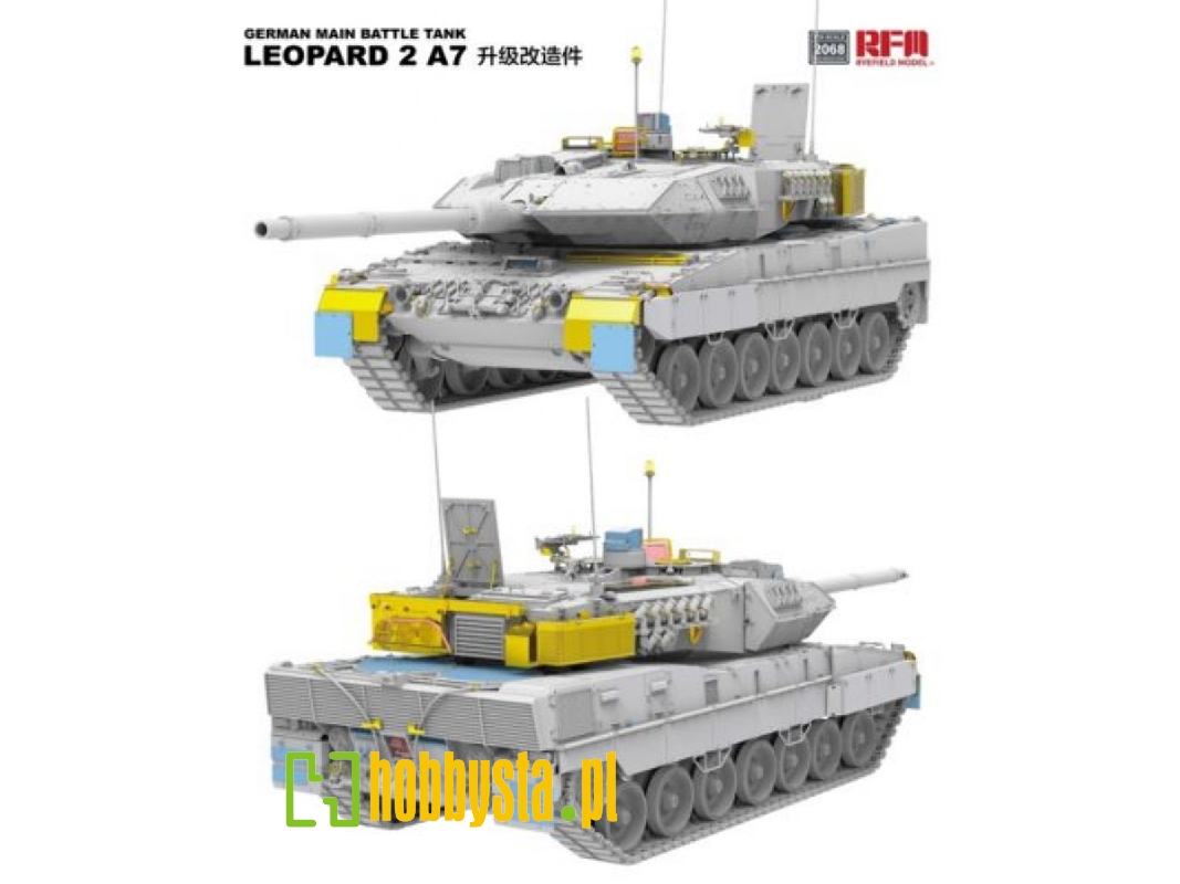 Upgrade Set For German Main Battle Tank Leopard 2 A7 (Rfm-5108) - image 1