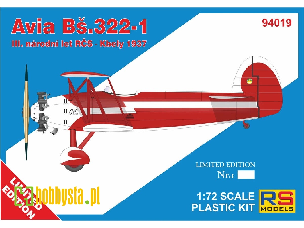 Avia Bs.322-1 Limited Edition - image 1