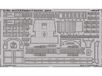 Su-27UB Flanker C interior S. A. 1/32 - Trumpeter - image 4