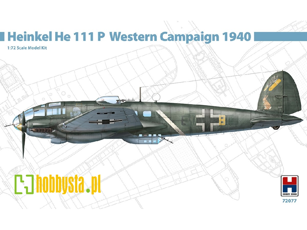 Heinkel He 111 P Western Campaign 1940 - image 1