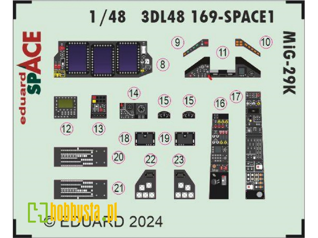 MiG-29K SPACE 1/48 - HOBBY BOSS - image 1