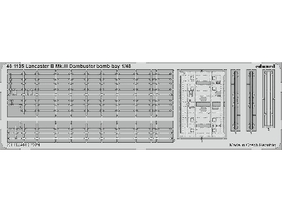 Lancaster B Mk. III Dambuster bomb bay 1/48 - HONG KONG MODELS - image 1