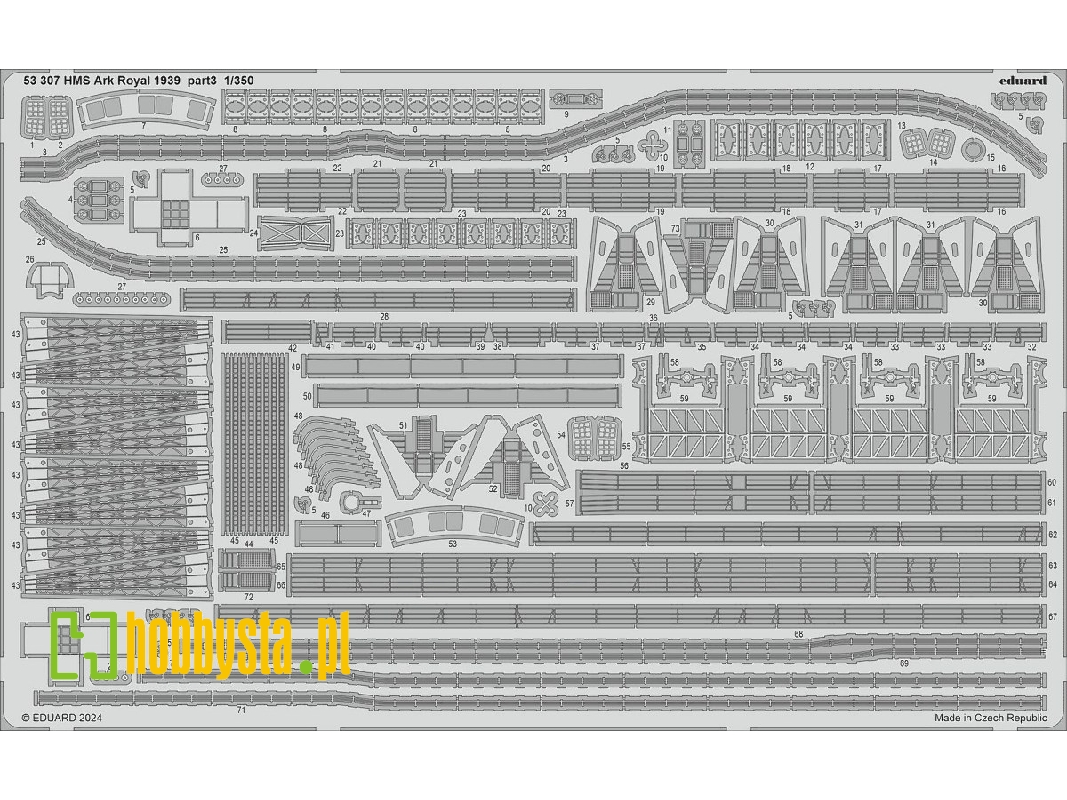 HMS Ark Royal 1939 part 3 1/350 - I LOVE KIT - image 1