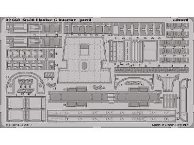 Su-30 Flanker G interior S. A. 1/32 - Trumpeter - image 4