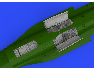 F-16C wheel bays early PRINT 1/48 - KINETIC MODEL - image 8