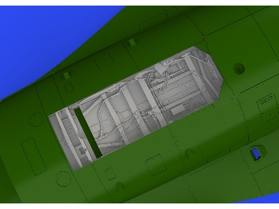 F-16C wheel bays early PRINT 1/48 - KINETIC MODEL - image 10