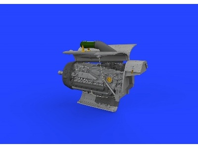 Bf 109G-2/ G-4 engine PRINT 1/72 - EDUARD - image 3