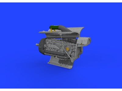 Bf 109G-2/ G-4 engine PRINT 1/72 - EDUARD - image 7