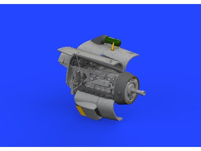 Bf 109G-2/ G-4 engine PRINT 1/72 - EDUARD - image 9