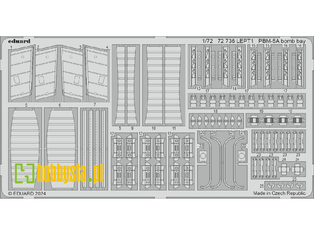 PBM-5A bomb bay 1/72 - ACADEMY - image 1