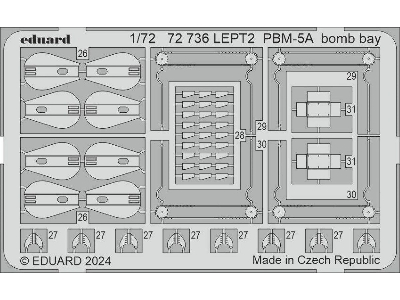 PBM-5A bomb bay 1/72 - ACADEMY - image 2