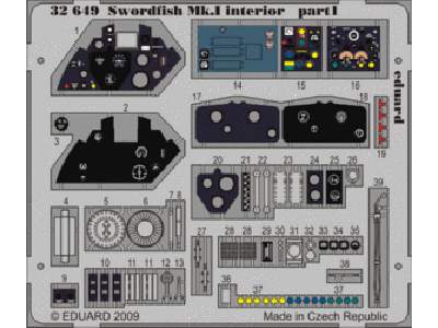 Swordfish Mk. I interior S. A. 1/32 - Trumpeter - image 1