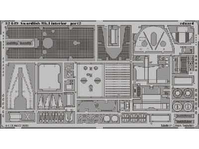 Swordfish Mk. I interior S. A. 1/32 - Trumpeter - image 3