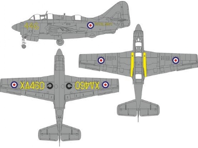 Gannet AS.1/ AS.4 national & a/ c marking 1/48 - image 1