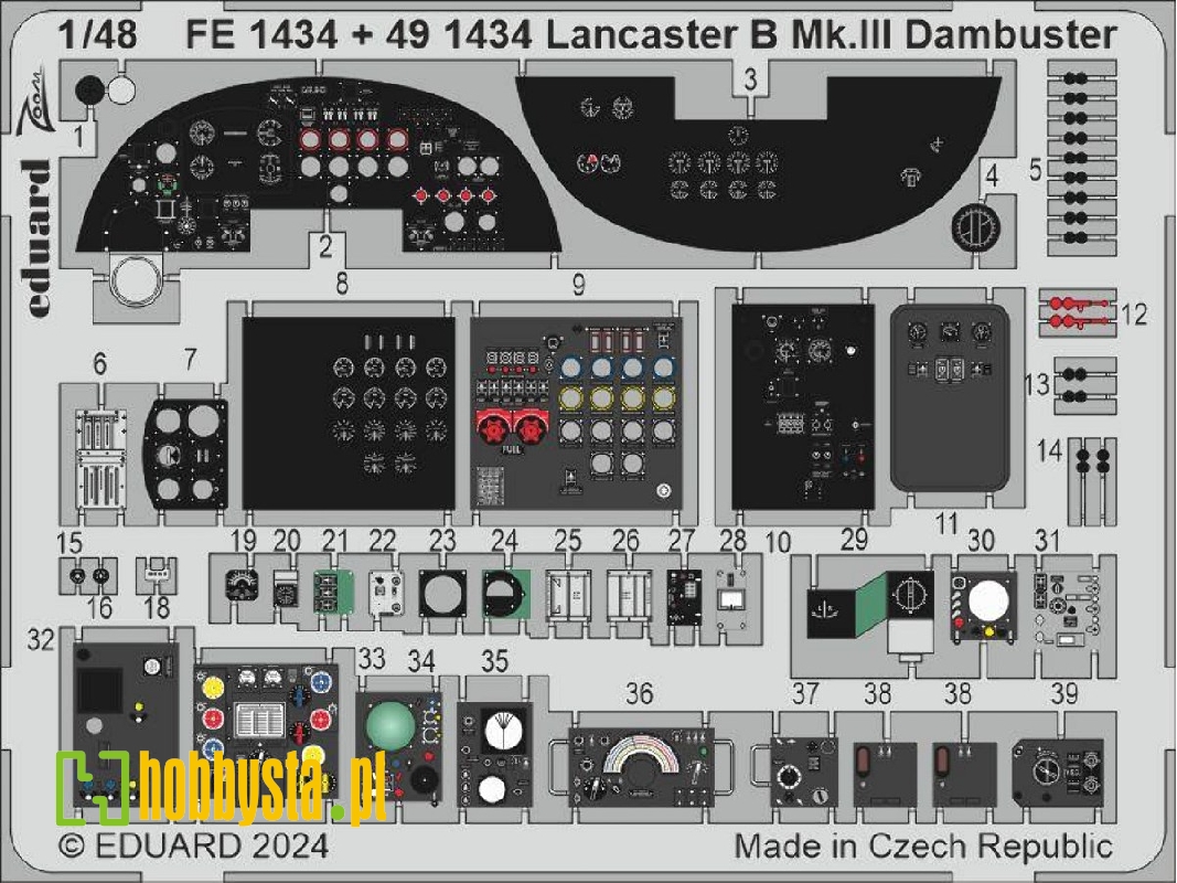 Lancaster B Mk. III Dambuster 1/48 - HONG KONG MODELS - image 1