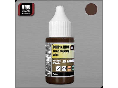 Cnx01 Chip And Nick Smart Chipping Paint No. 1 - Brown - image 1