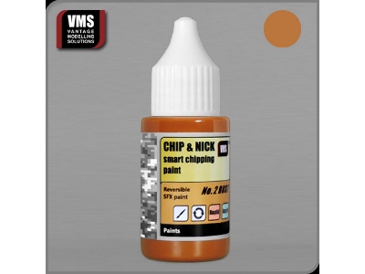 Cnx02 Chip And Nick Smart Chipping Paint No. 2 - Rust - image 1