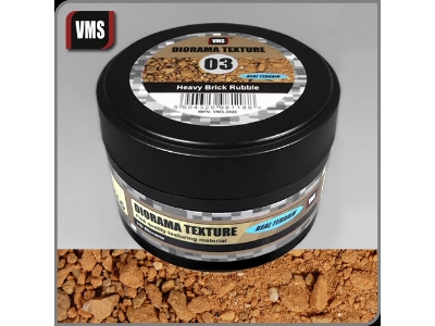 Diorama Texture No. 3 Heavy Brick Rubble (100ml) - image 1